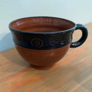 Pottery tea cup